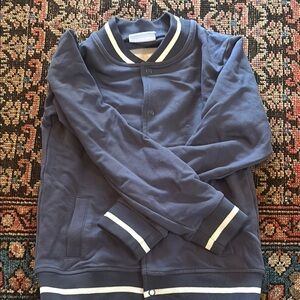 Navy Blue Varsity Jacket